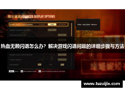 热血无赖闪退怎么办？解决游戏闪退问题的详细步骤与方法